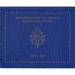 Cartera euros Vaticano 2007
