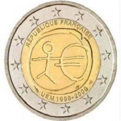 2 Euros Francia 2009 EMU