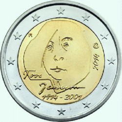 2 Euros Finlandia 2014 Tove...