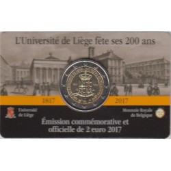2 Euros Belgica 2017 Lieja