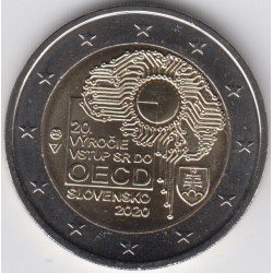 MONEDA 2€ ESLOVAQUIA 2020 OECD