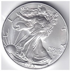 ONZA PLATA EEUU 2025-EAGLE-