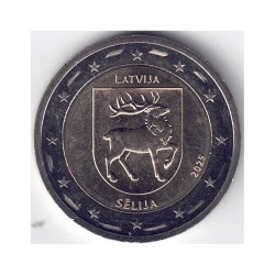 MONEDA 2 EUROS LETONIA...