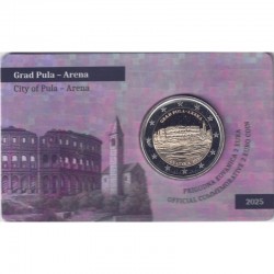 MONEDA 2 € CROACIA 2025-PULA-